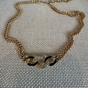 Dior Gold Plated Chain Necklace